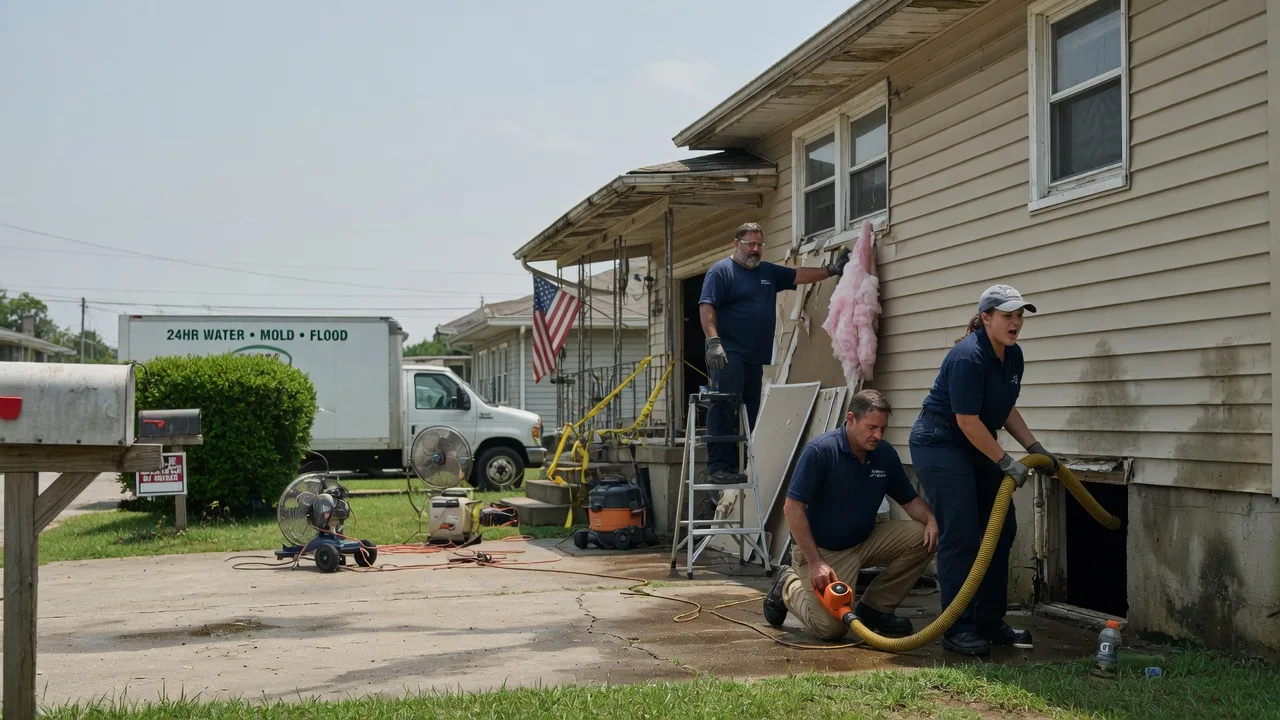 Water Damage Repair in Tiona, PA near me